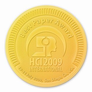HCI International 2009 Best Paper Award